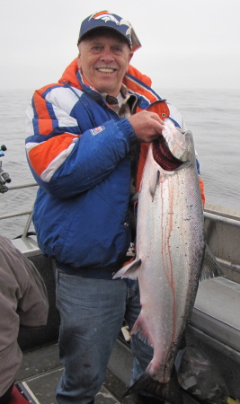 A nice King salmon out of Bodega Bay