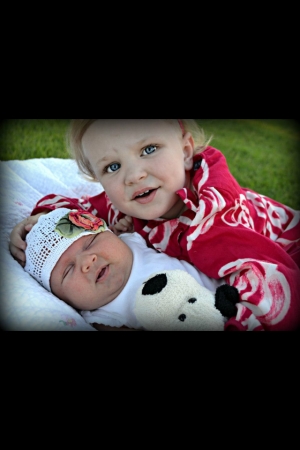 2 Grand daughters 3 yrs aqnd 1 month