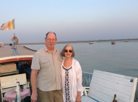 Irrawaddy river, Myanmar, February 2015