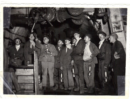 Some 3,500 feet Below Ground in Coal Mine