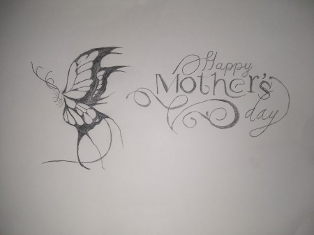 Kyleigh made this for me for mother's day