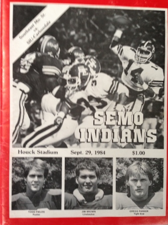 Game Day Program - 1984 SEMO