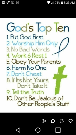 10 commandments for dummies