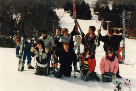 Eric Pot's album, Senior Ski Day - 1987