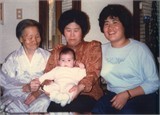 Four Generations Photo (Korean Relatives).