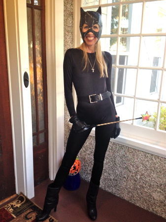 Cat Woman, Halloween, 2014