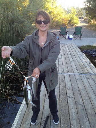 Fishing at Gull Lake