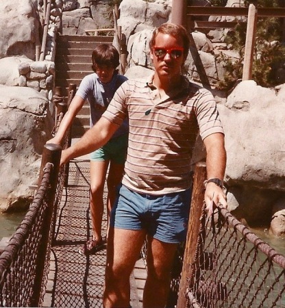 1983 Spring break at Magic Mountain 