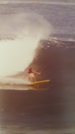 Surfing in Hawaii 