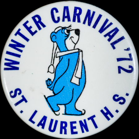 St. Laurent H.S. - Winter Carnival '72 Pin