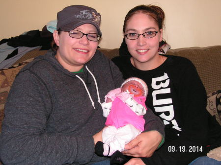 daughter, Ashley with her wife Jessica