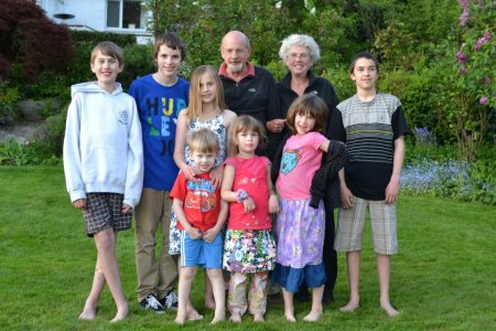 Grandchildren, Kathy and I