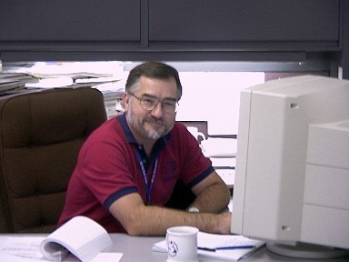 Steve at Extron Electronics - 2002