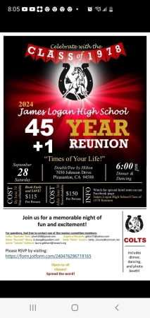 Virtual Reunion: Logan High School Reunion