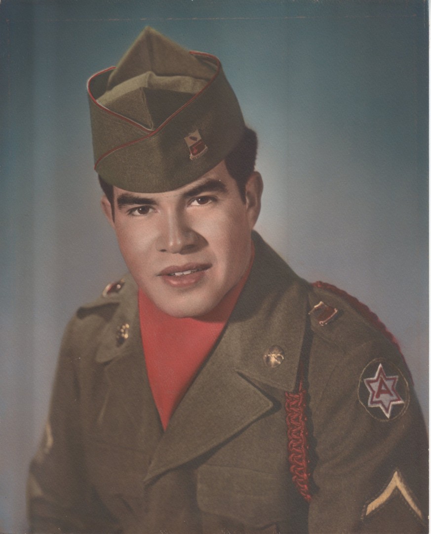 My dad Gilbert Ramirez.Korea 1953 U.S army