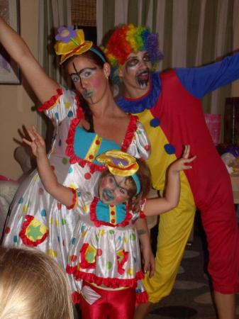 Katie Jeremy and Chloe, my favorite clowns