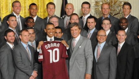 Obama Welcomes MLS Champions