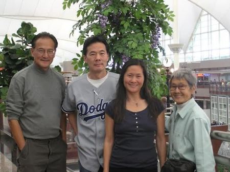 Me, brother Frank, sister Erin, mom