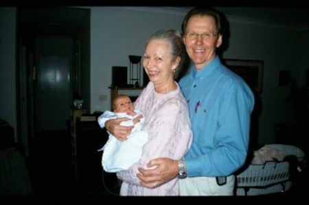 Granddaughter Lara, Maggie & me 26 Jun, 2003