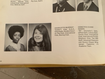 Demetria Diane Nanos  Jones' Classmates profile album