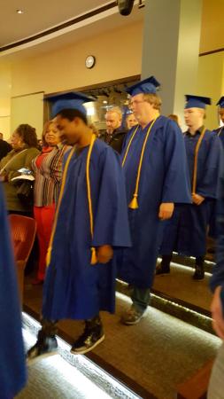 Graduation procession