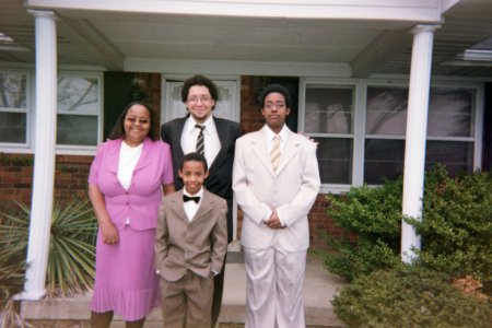 ME(MARY E.) AND MY 3 HANDSOME SONS