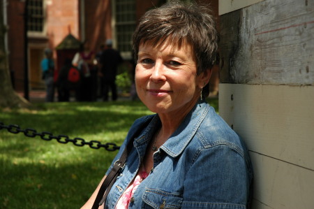 Ginny at Independence Hall, 2011