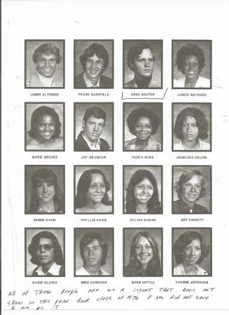 Gregg Baxter's Classmates profile album