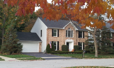 My home in the fall