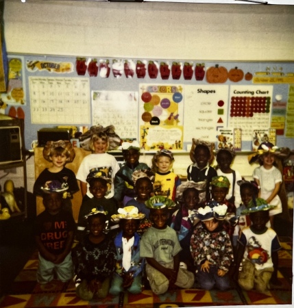 Kindergarten class 1995/1996 