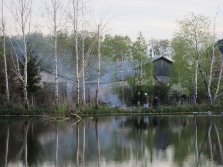 cook-out by the lake