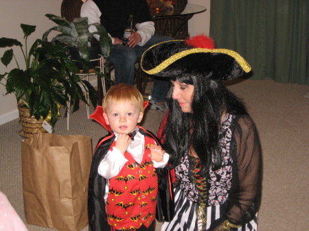 Count Dracula with a Pirate