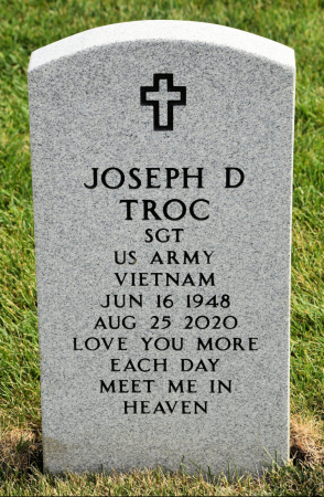Joseph D. Troc - Gravestone