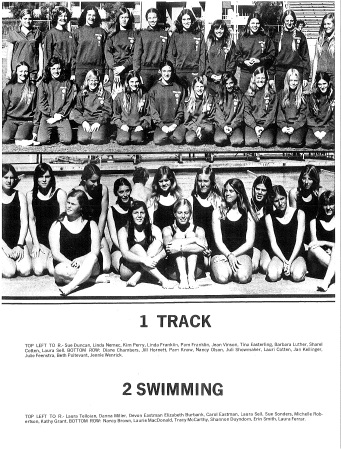 Tina Bright's album, Class of 73 - Sports