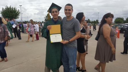 My son Eric's graduation