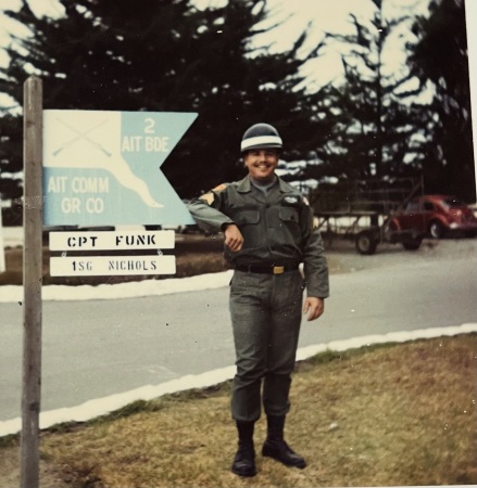 Fort Ord Tactics Instructor 1969