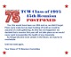 45th Reunion POSTPONED  - TBD reunion event on Aug 14, 2020 image