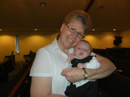 Me with my youngest grandson Dawson