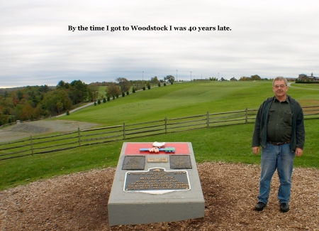 Site of Woodstock, 40 years late.