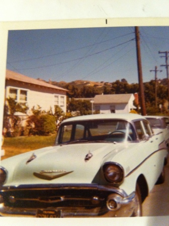 My first car '57 chevy