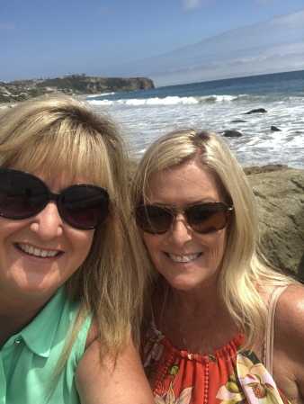 Margaret Milloy and me at Dana Point 