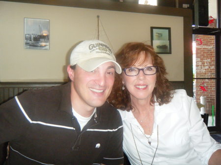 Son and Mom August 2012