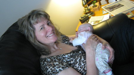 Helga with new Great Niece