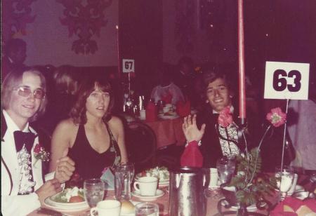 Prom '76 Randy, Kathy, Mark