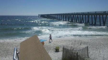 Now at Navarre Pier 2012 Dec.