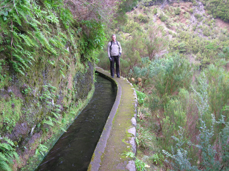 Levada hiking