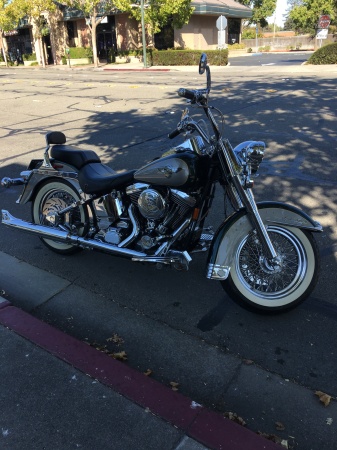  1996 heritage Softail classic my baby