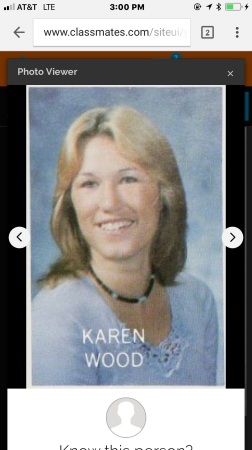 Karen Wood Wood's Classmates profile album