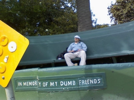 Me and my dumb friends bench n Alameda Califor