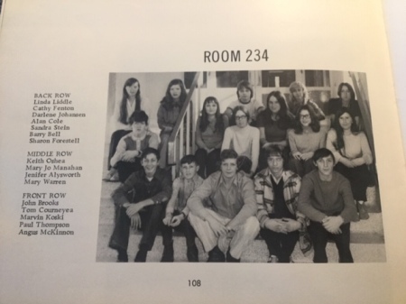 From the 1973 CHSS Year Book